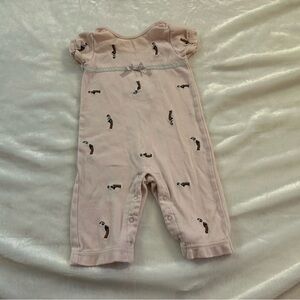 Gymboree dachshund dog romper